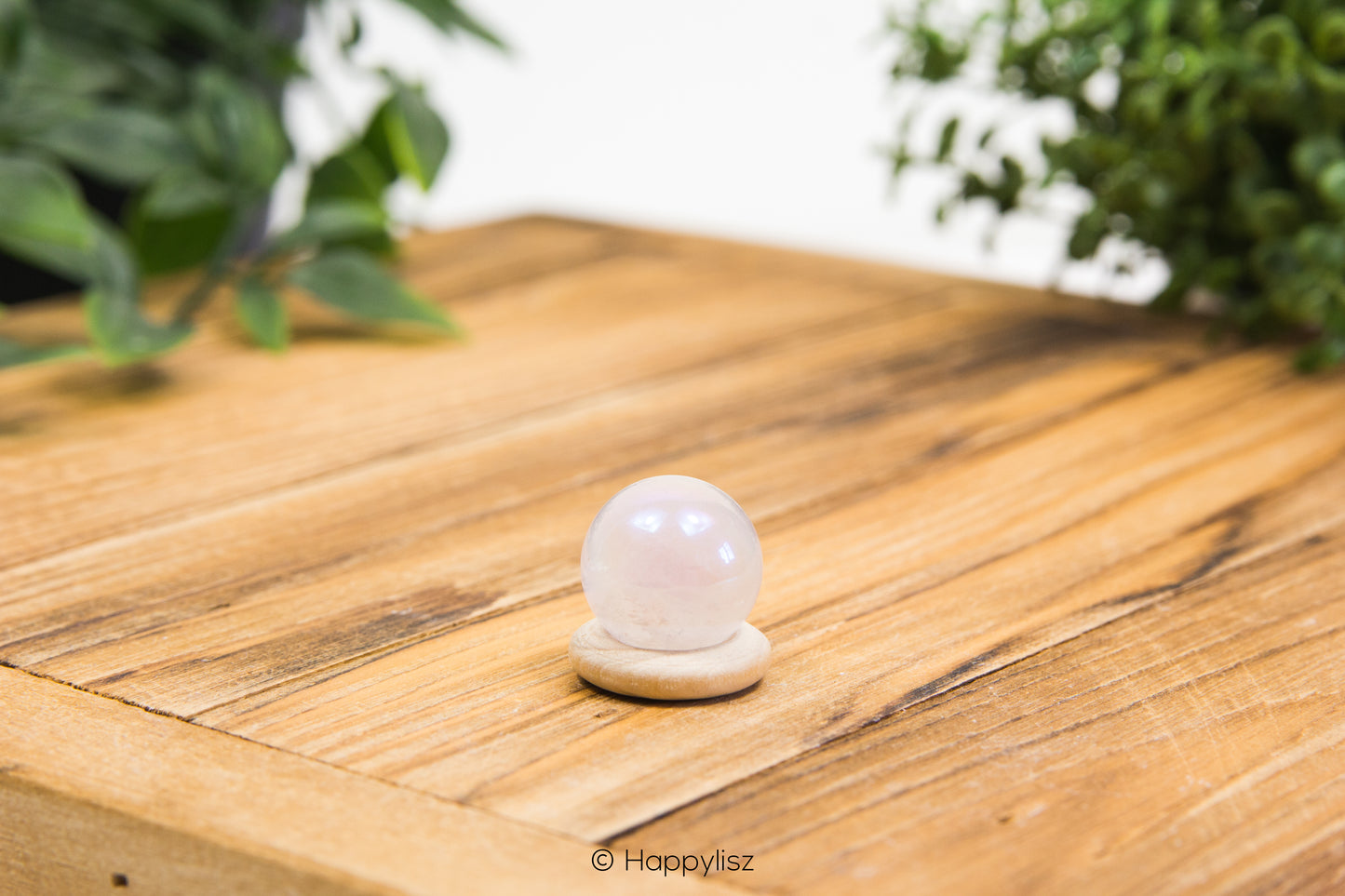 Angel Aura Rose Quartz - Sphere - No. 1 - 02