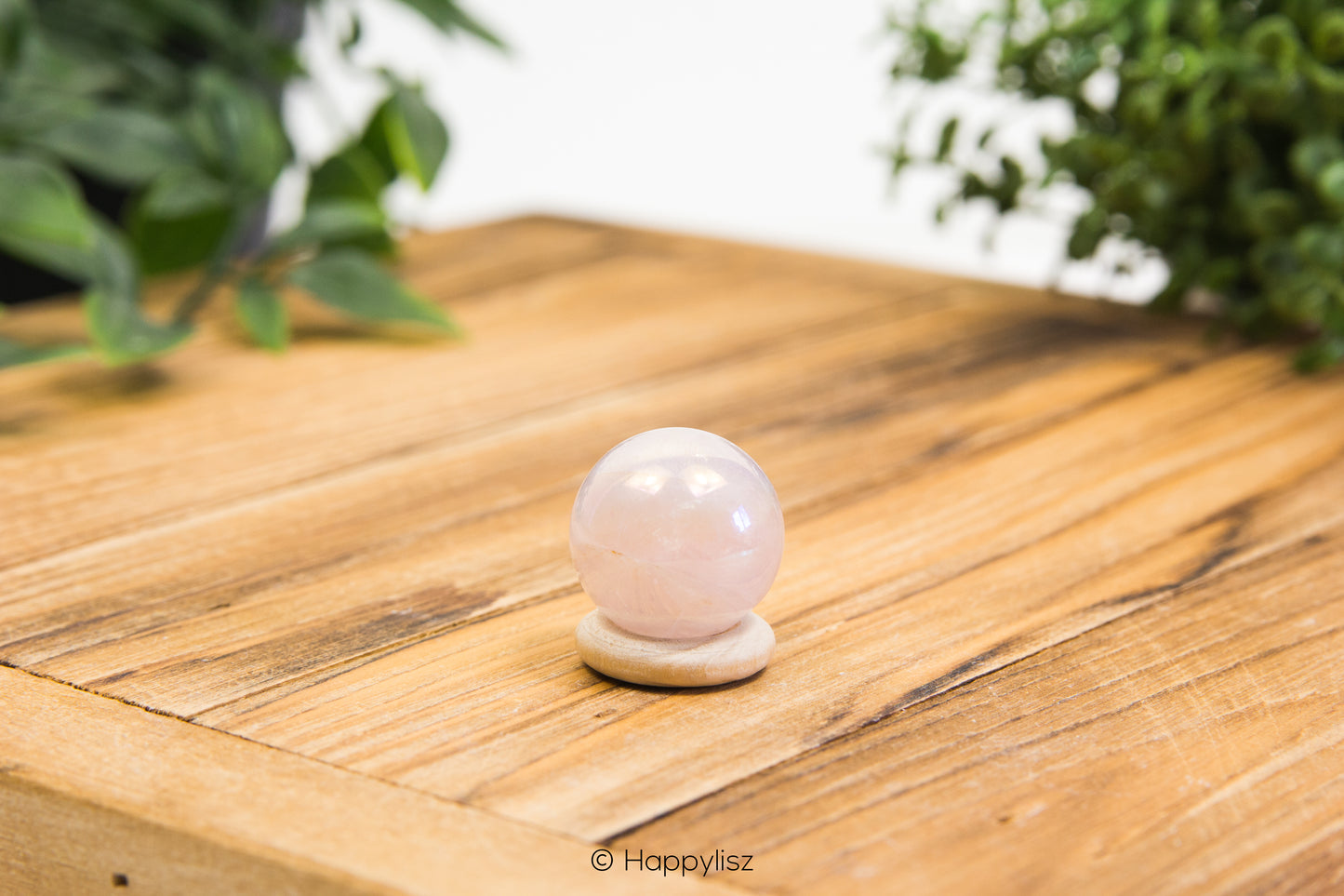 Angel Aura Rose Quartz - Sphere - No. 3 - 01