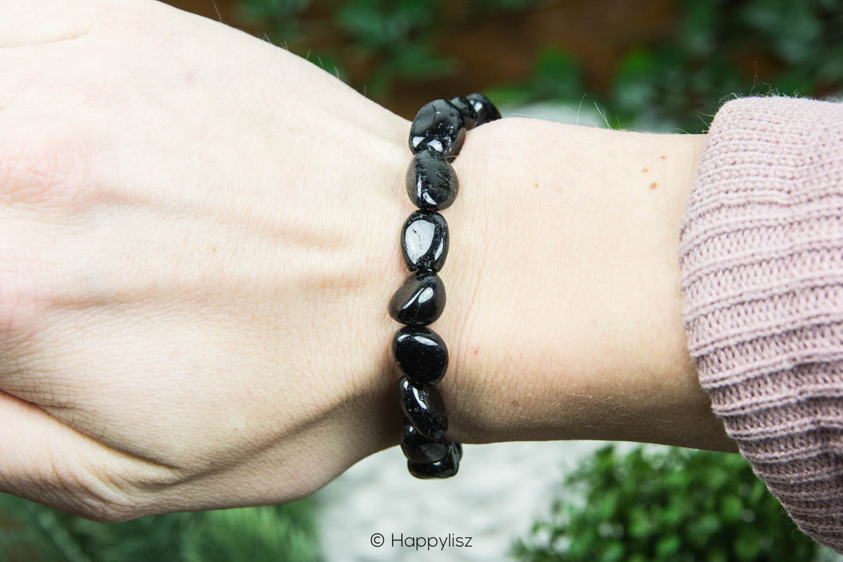 Crystal Bracelet - Black Tourmaline - Arm