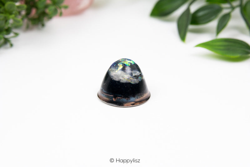 Magic Stone β Pocket-Sized Orgonite β Rose Quartz - Black