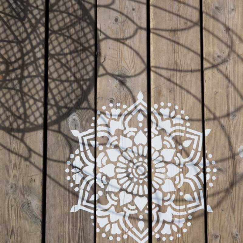 Mandala Stencil – Tibet - 02