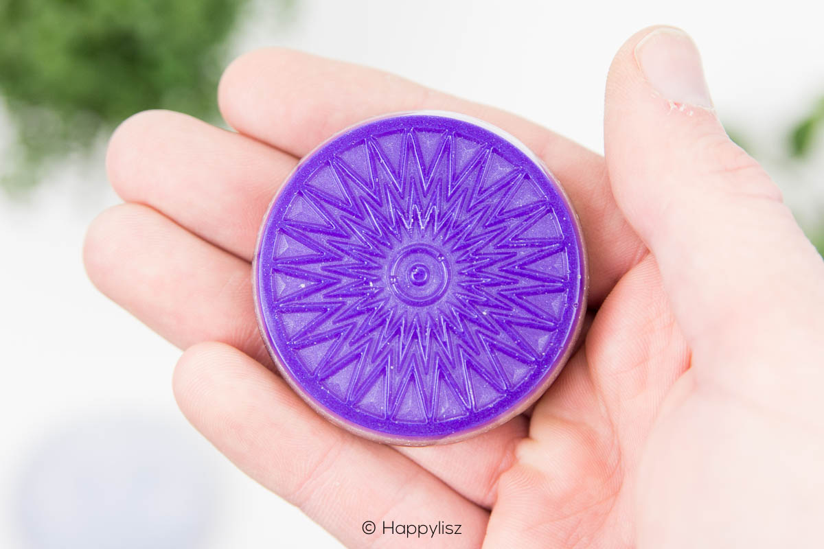 Orgonite Disc - Sun - Ruby - In Hand