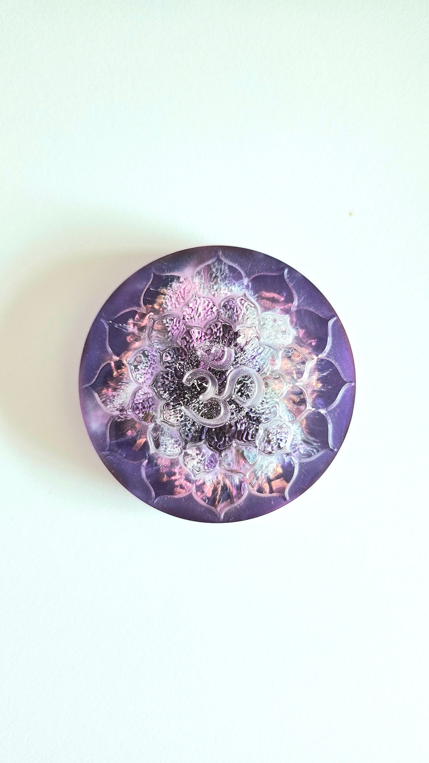 Orgonite Oplegger - Kruinchakra - Bergkristal