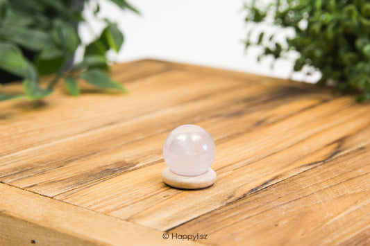 Angel Aura Rose Quartz - Sphere - No. 2 - 01