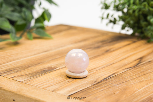 Angel Aura Rose Quartz - Sphere - No. 3 - 01