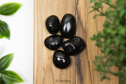 Black Tourmaline - Tumbled Stone - S