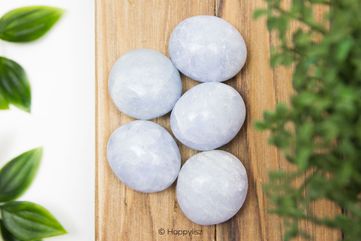 Blue Calcite - Tumbled Stone