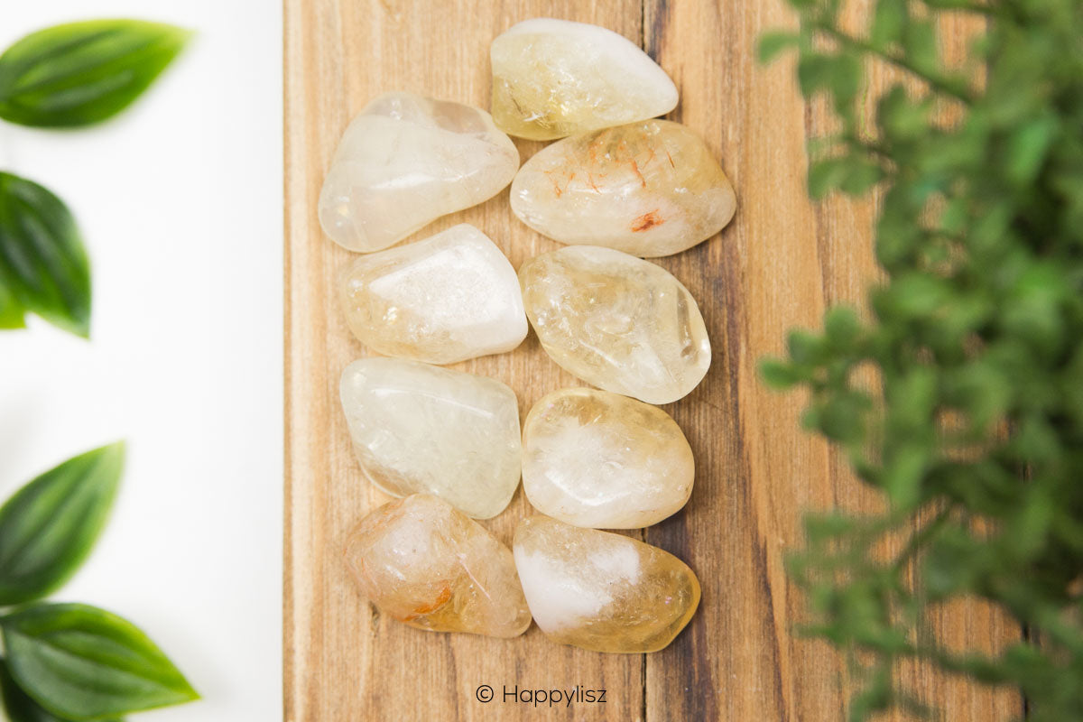 Citrine Quartz - Tumbled Stone