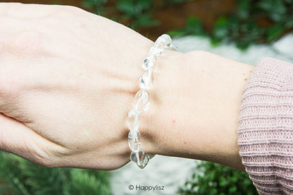 Crystal Bracelet - Clear Quartz - Arm
