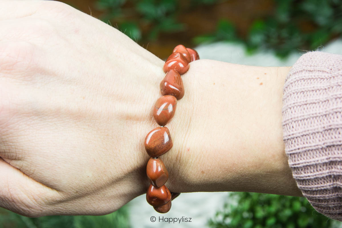 Crystal Bracelet Red Jasper - Arm