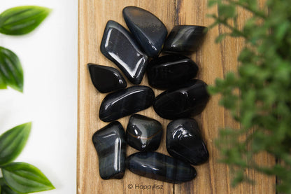 Hawk's Eye - Tumbled Stone - M