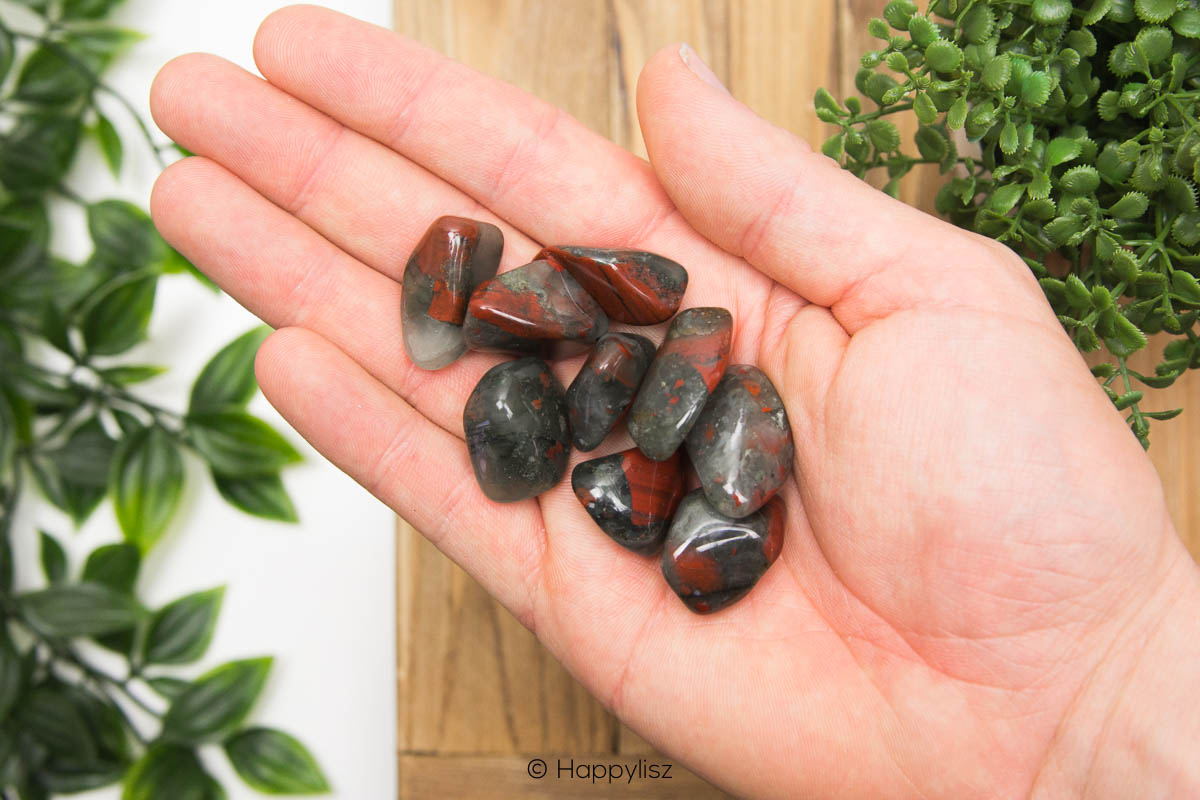 Heliotrope - Tumbled Stone - S - In Hand
