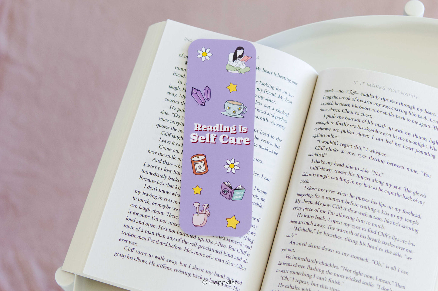 Boekenlegger - Reading is Self Care