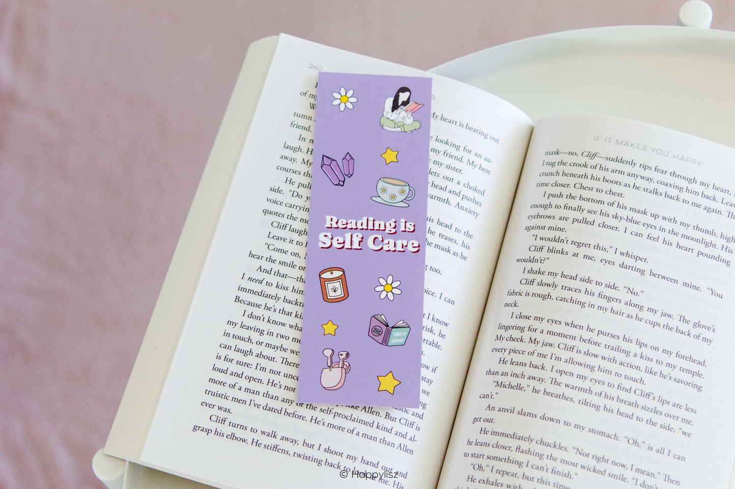 Boekenlegger - Reading is Self Care