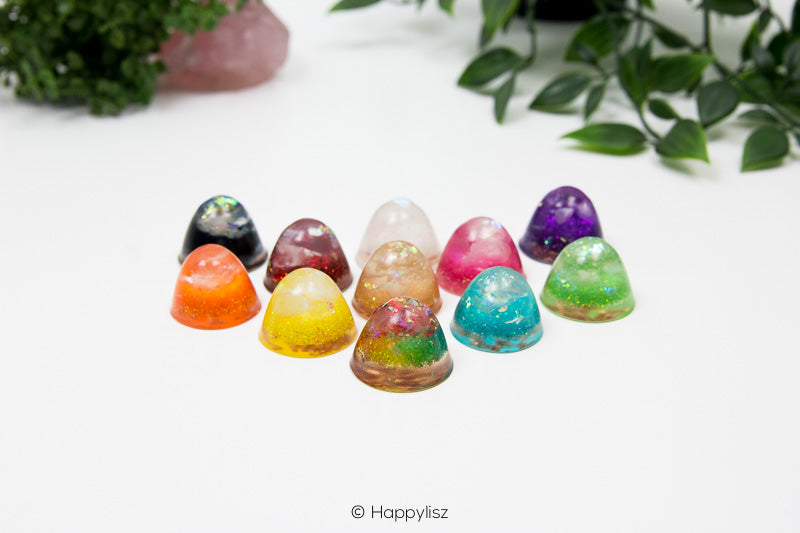 Magic Stone – Pocket-Sized Orgonite – Rose Quartz