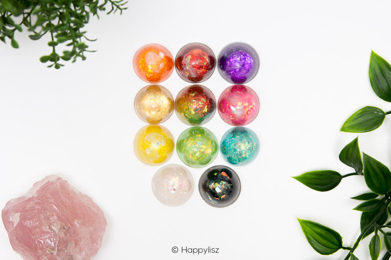 Magic Stone – Pocket-Sized Orgonite – Rose Quartz - Top