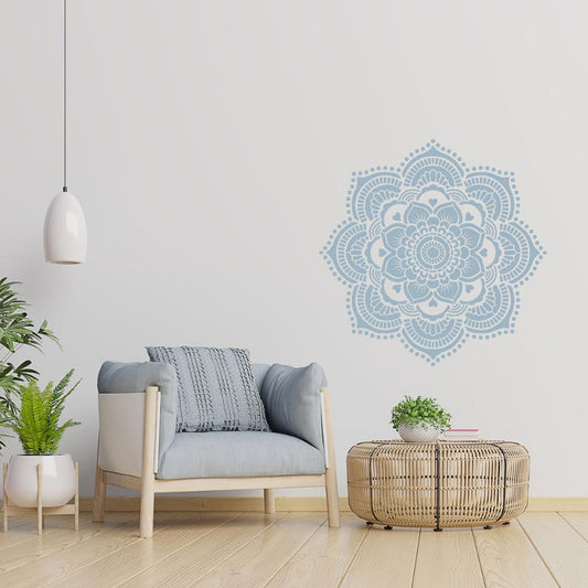 Mandala Stencil – Yoga - 01