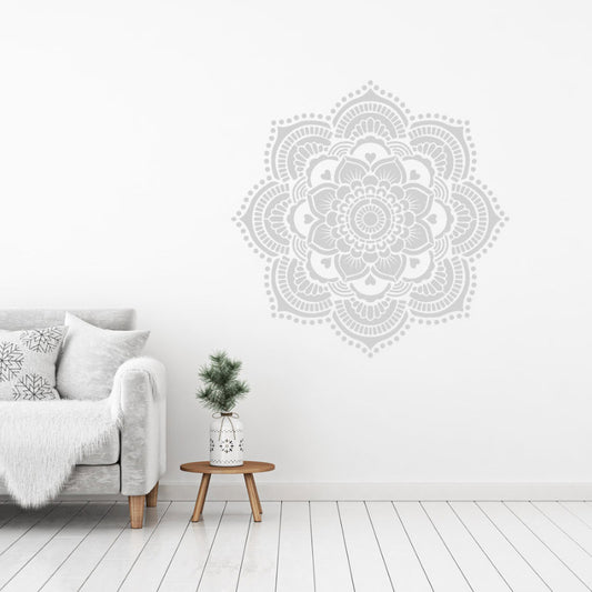 Mandala Stencil – Yoga - 02