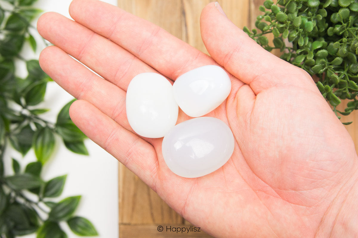 Opalite - Tumbled Stone - M - In Hand