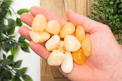 Orange Calcite - Tumbled Stone