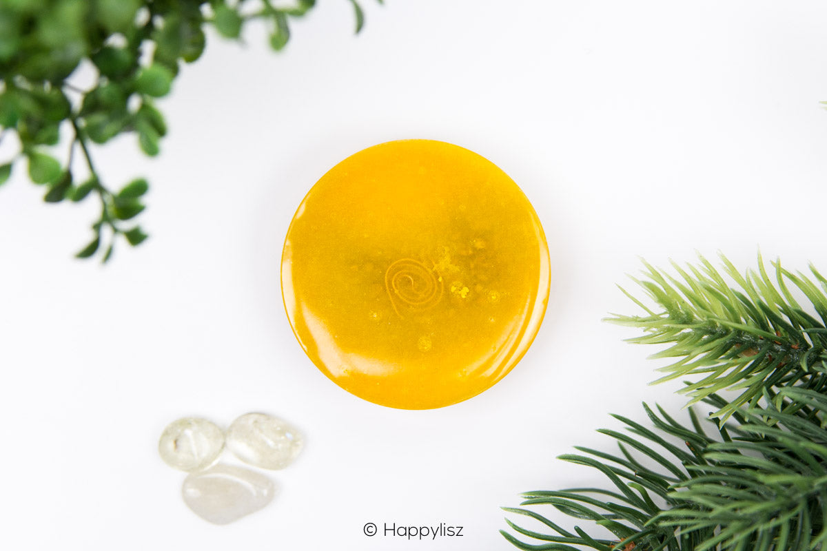 Orgonite Disc - Solar Plexus Chakra - Bottom