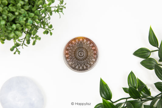 Orgonite Disc - Sun - Labradorite - Top