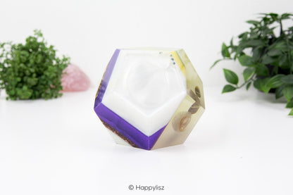 Orgonite Dodecahedron – Adamite, Manifestation Crystal & Sunshine - Bottom