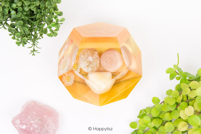 Orgonite Dodecahedron - The Goddess Within – 12