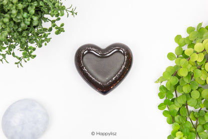 Orgonite Heart - Botswana Agate, Blue Chalcedony & Amazonite - Bottom