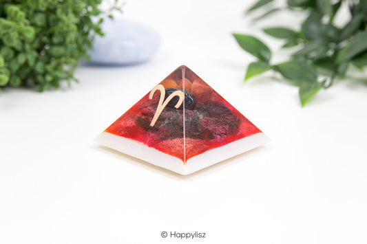 Orgonite Pyramid - Aries - No. 2 - Side