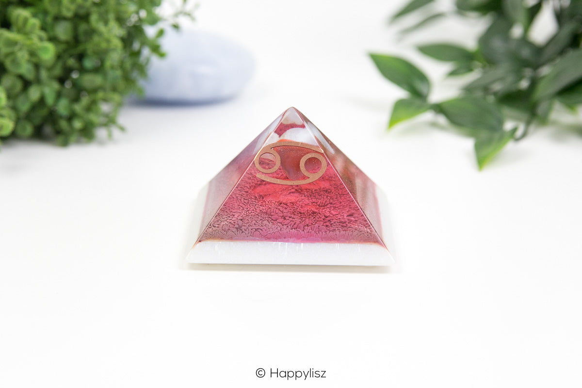 Orgonite Pyramid - Cancer - No. 1 - Front