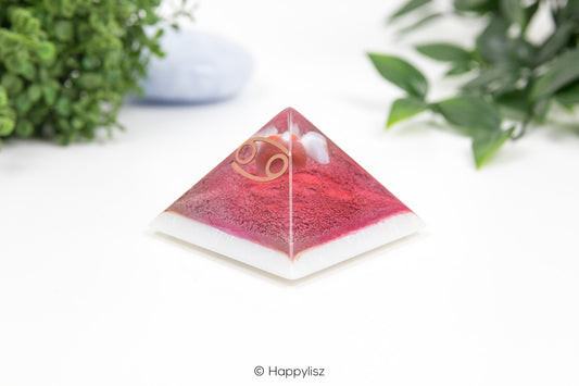 Orgonite Pyramid - Cancer - No. 1 - Side