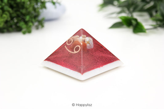 Orgonite Pyramid - Cancer - No. 2 - Side