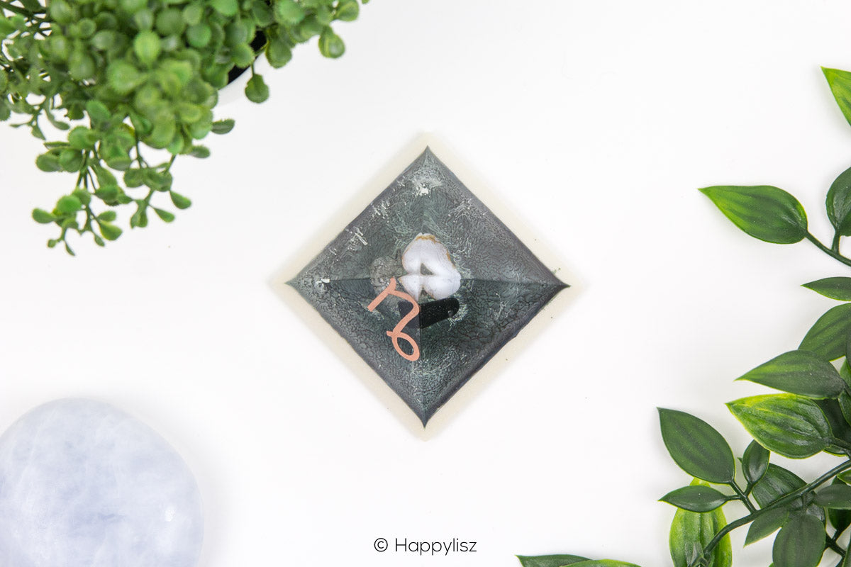 Orgonite Pyramid - Capricorn - No. 1 - Top