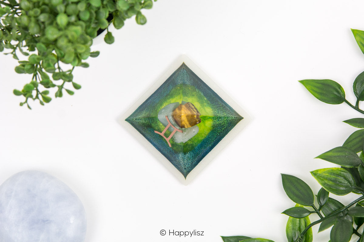 Orgonite Pyramid - Gemini - No. 2 - Top