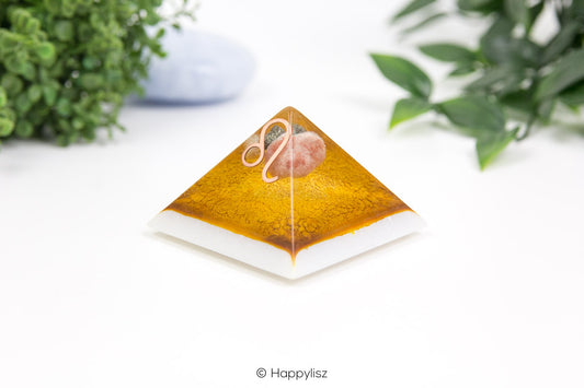 Orgonite Pyramid - Leo - No. 1 - Side
