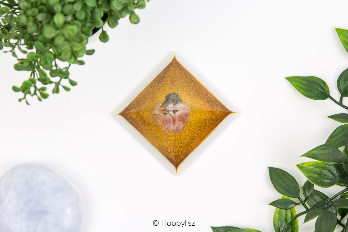 Orgonite Pyramid - Leo - No. 1 - Top