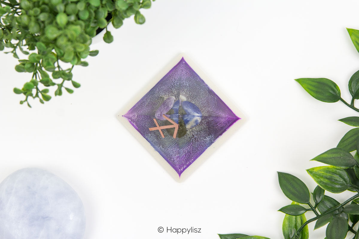 Orgonite Pyramid - Sagittarius - No. 1 - Top