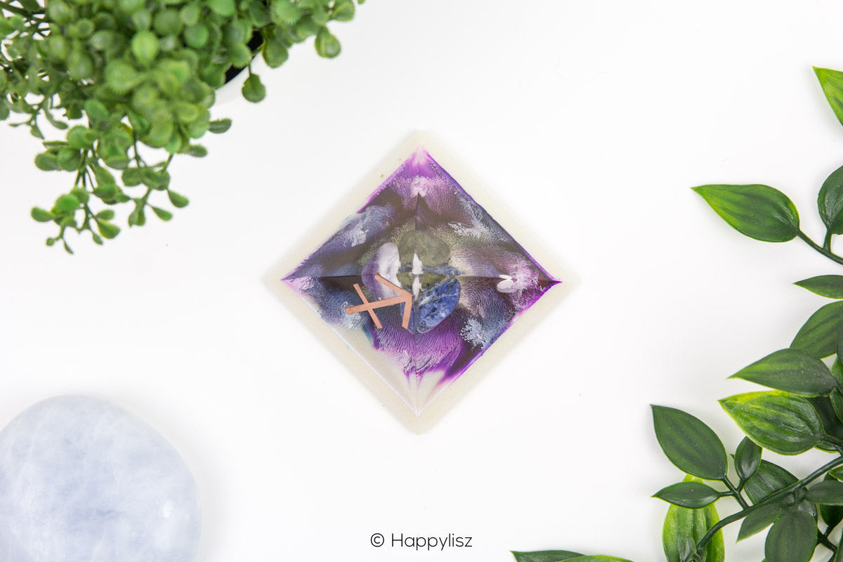 Orgonite Pyramid - Sagittarius - No. 2 - Top