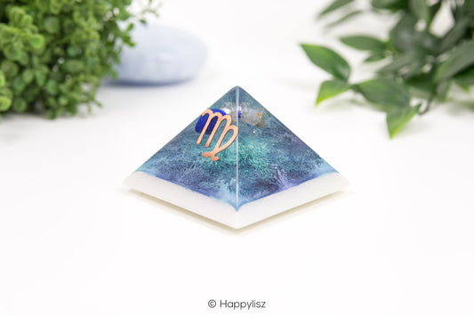 Orgonite Pyramid - Virgo - No. 1 - Side