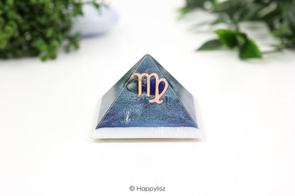 Orgonite Pyramid - Virgo - No. 2 - Front