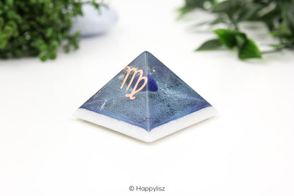 Orgonite Pyramid - Virgo - No. 2 - Side