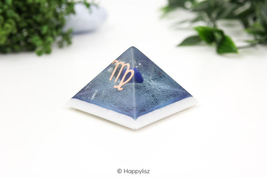 Orgonite Pyramid - Virgo - No. 2 - Side