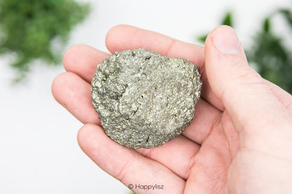 Pyrite - Raw Chunk - No. 1 - In Hand