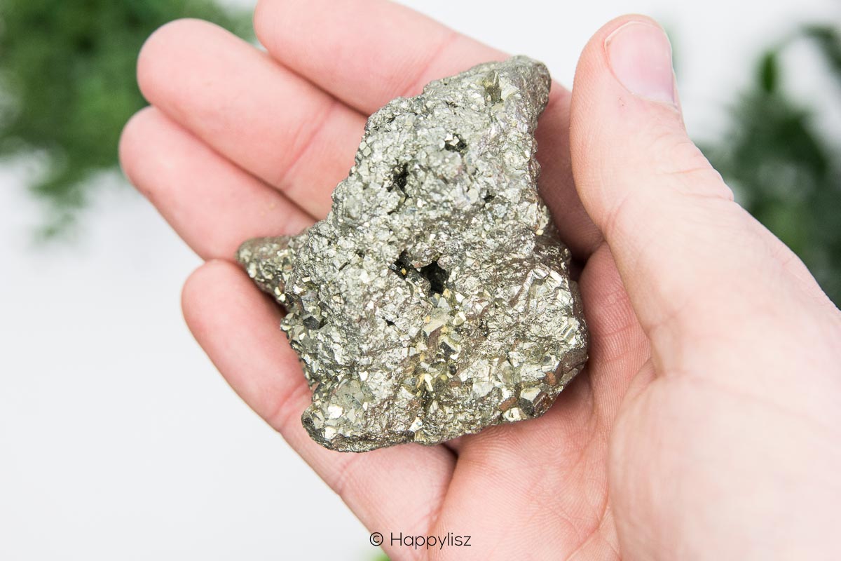 Pyrite - Raw Chunk - No. 2 - In Hand