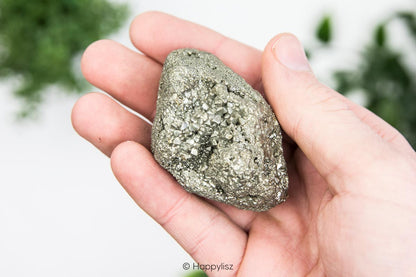 Pyrite - Raw Chunk - No. 3 - In Hand