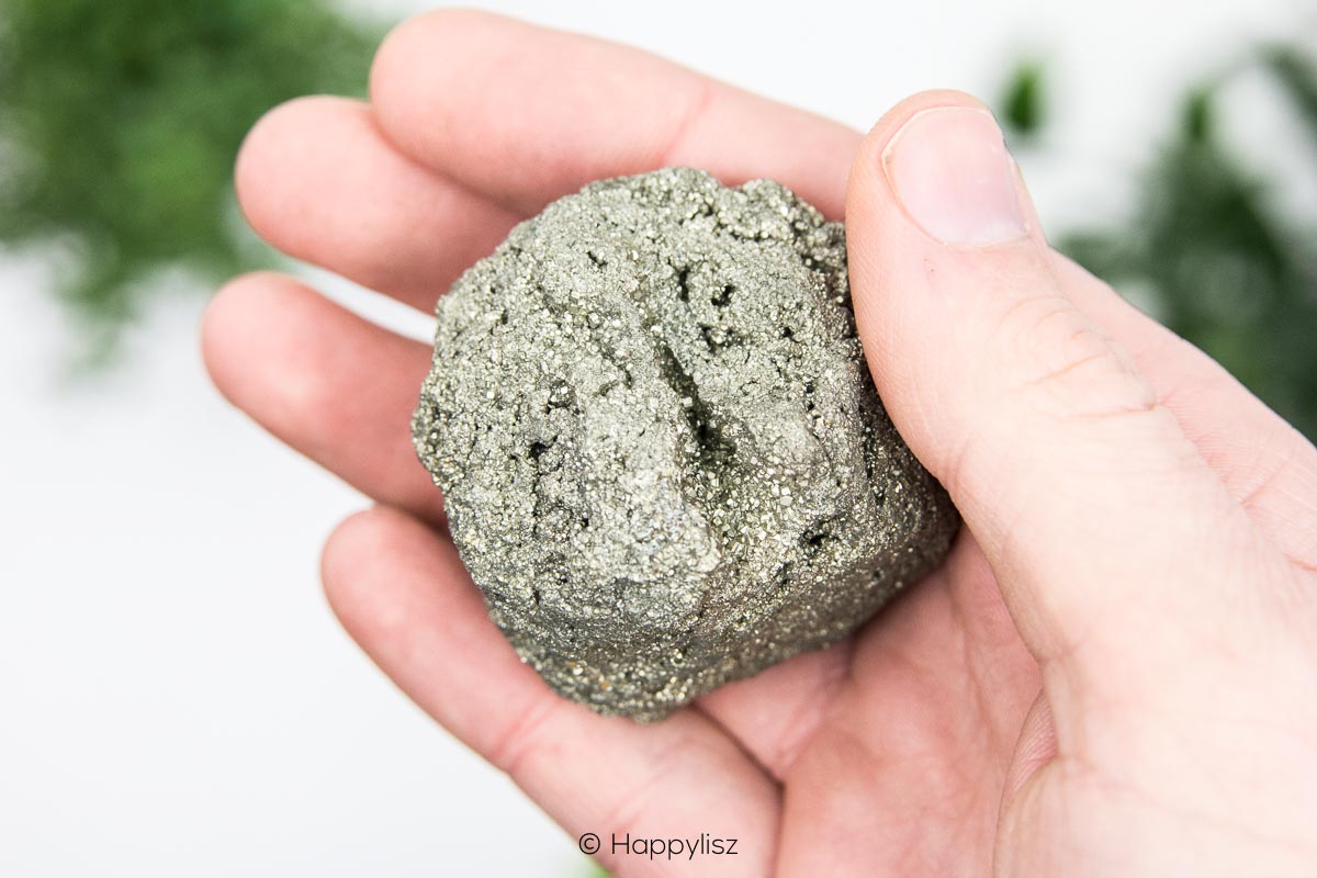 Pyrite - Raw Chunk - No. 4 - In Hand