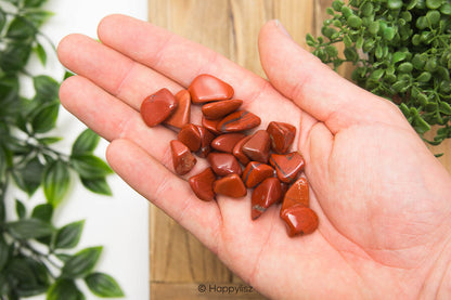 Red Jasper - Tumbled Stone - S - In Hand