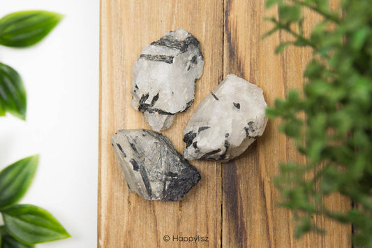 Tourmaline Quartz - Raw Chunks